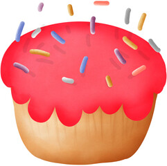 cupcake with candle