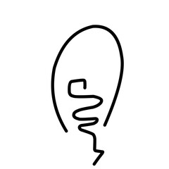 Hand Drawn Light Bulbs Pattern 