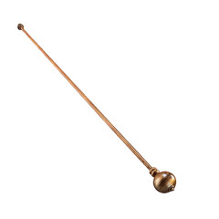Dowsing rod. isolated object, transparent background
