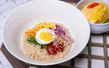 Spicy Buckwheat Noodles ( Bibim-naengmyeon )