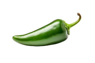 Foto op Canvas Jalapeno pepper . isolated object, transparent background © dataimasu