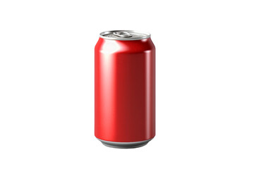 Soda can. isolated object, transparent background