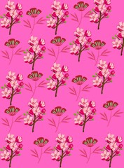 Graphic design seamless colourful