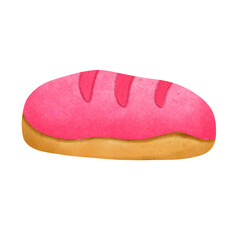 pink bread
