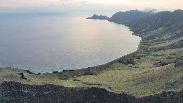 The volcanic island of Gili Banta, not far from Komodo National Park, is surrounded by healthy coral reefs. This beautiful area of Indonesia is known for its astounding marine biodiversity.