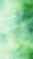 green abstract watercolor background