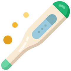 thermometer flat icon