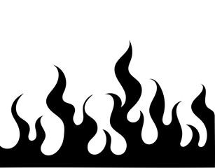 fire flames burn fire illustration