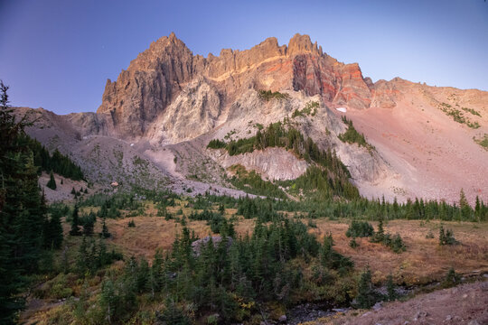 Three Finger Jack in Oregon Cascades