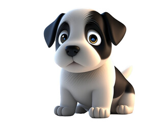  cute baby dog cartoon clipart png 