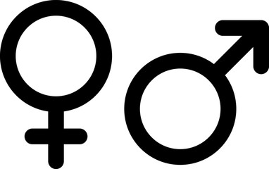 男性　女性　シンボル　アイコン　記号