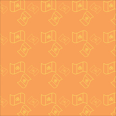 Digital png illustration of banknotes with clover on transparent background