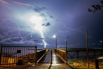 Strike on Nightcliff Jetty