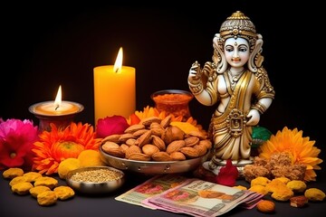 Happy Diwali. Happy Diwali Concept. Happy Diwali Background. Happy Diwali Theme. Generative Ai