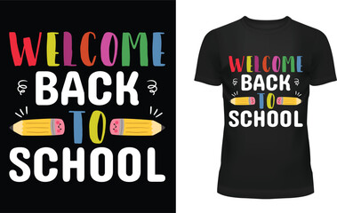 welcome back to school t-shirt