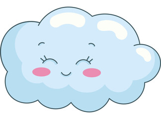 Cloud Cute Character