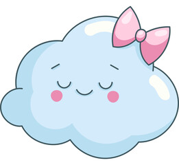 Cloud Cute Character