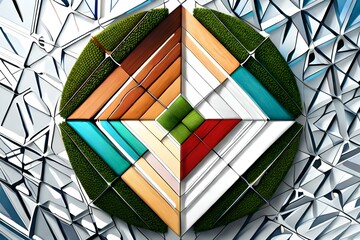 Fototapeta premium top of round building / decorative piece 
