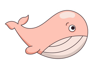 Whale Sticker Bookmark