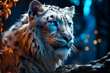 majestic snowleopard 