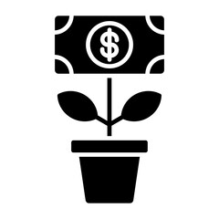 Money Plant Icon