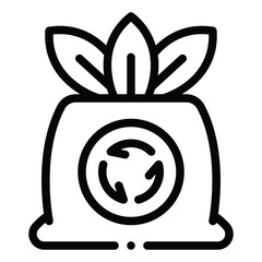 organic plant icon
