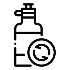 reusable bottle icon