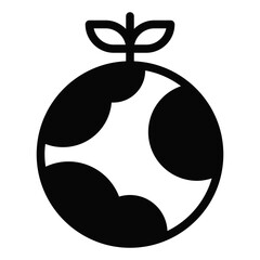 earth plant icon