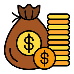 Money Bag Icon