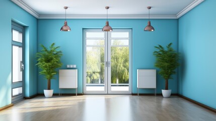 Fototapeta premium Hospital, Generative AI