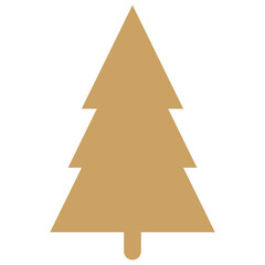 Modern Minimal Merry Christmas Icon