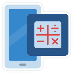 Obraz premium Calculator Icon