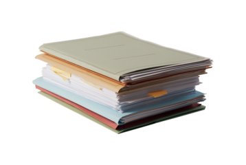 Pile of paperwork and files