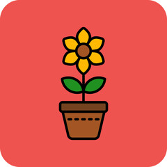 Flower Pot Icon