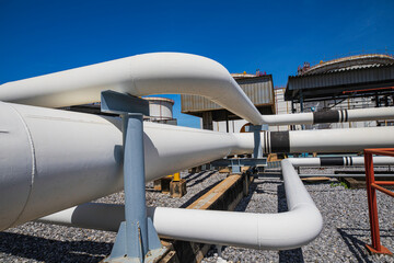 Refinery plant equipment for pipe line oil and gas valves at gas plant pressure safety valve