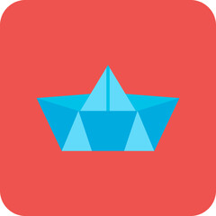 Paper Boat Icon