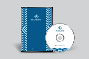 Modern DVD cover design professional style