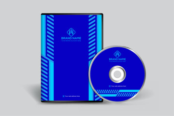 Gradient  luxury  DVD cover template
