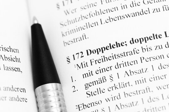 Doppelehe Artikel 172 Strafgesetzbuch