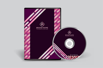 Clean professional DVD cover template