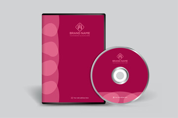 Gradient  luxury horizontal DVD cover template