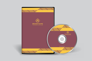 Professional DVD cover mockup