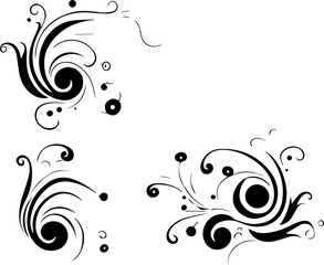 Line dividerrs  silhouette images