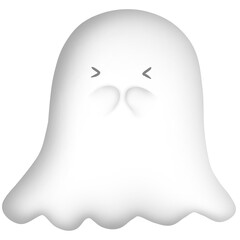 cartoon drawing cute ghost halloween.