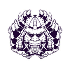 samurai japanese culture artwork illustration 