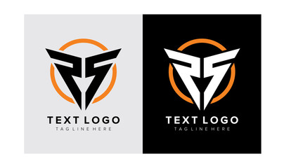 logo design vector with flat design style