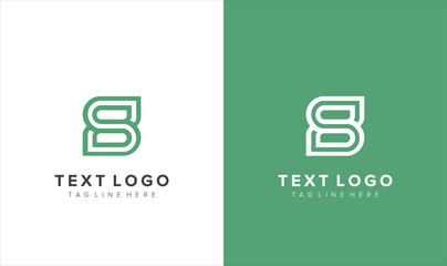 Fototapeta premium logo design vector with flat design style