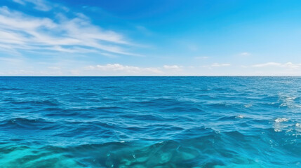 Fototapeta na wymiar Sunlit Seascapes: Embracing the Ocean