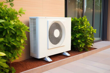Energy-Efficient Heat Pump Enhancing Modern Home Comfort. Generative AI