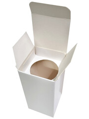 Mock up paper box. Packaging Box